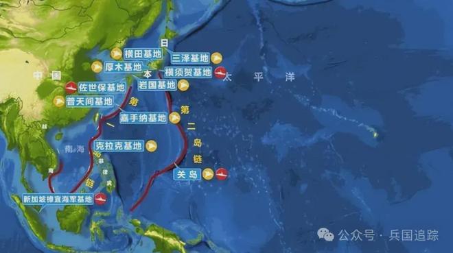 现在中国的实力可以突破到第几条？凯发K8首页登录美国的三条岛链(图5)